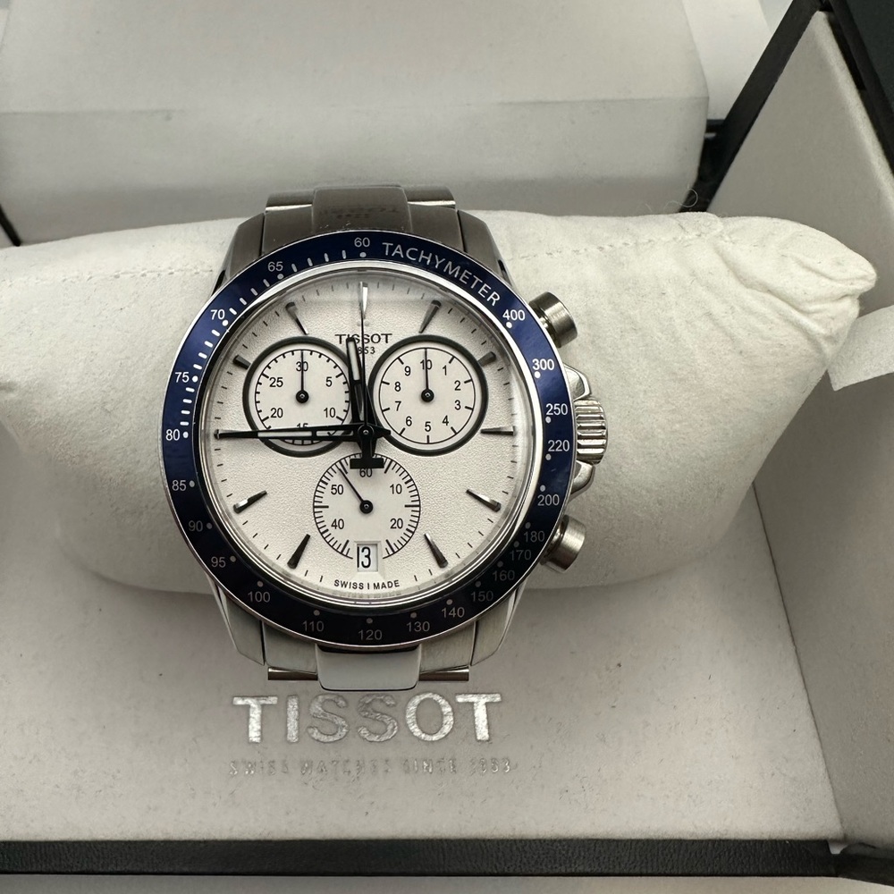 Tissot V8 Quartz Chronograph Watch T106.417.11.031.00